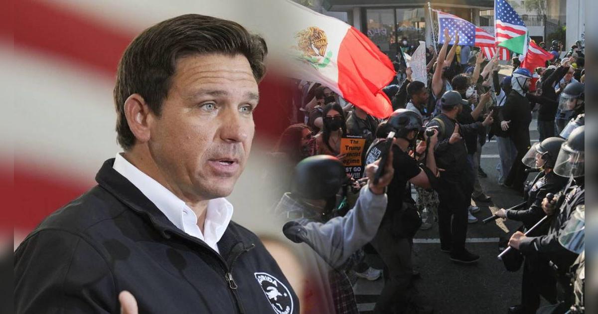 Malas noticias: Ron DeSantis otorgó este preocupante permiso a los floridanos sobre los manifestantes
