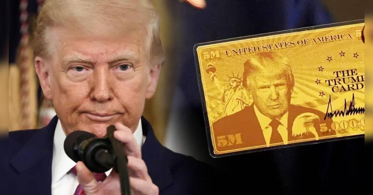 Atención inmigrantes: este es el SITIO WEB presentado por Donald Trump para SOLICITAR la VISA DORADA