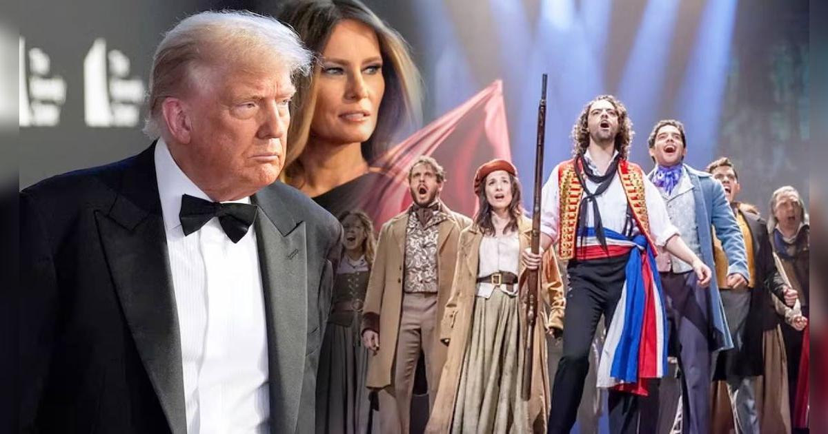 Donald Trump es abucheado por el público en el estreno del famoso musical 'Los Miserables' en el Kennedy Center