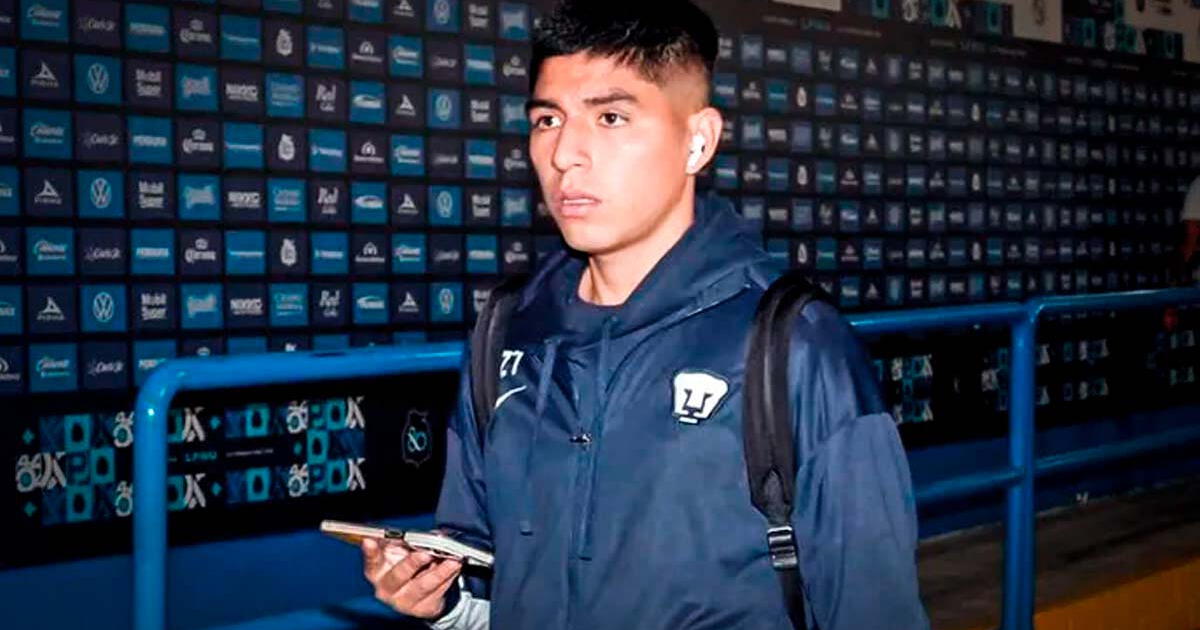 Último minuto: Pumas y la decisión final que tomó sobre el futuro de Piero Quispe