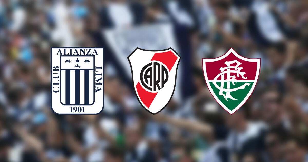 ¡Bomba! Alianza Lima enfrentaría a River Plate y Fluminense este año: 