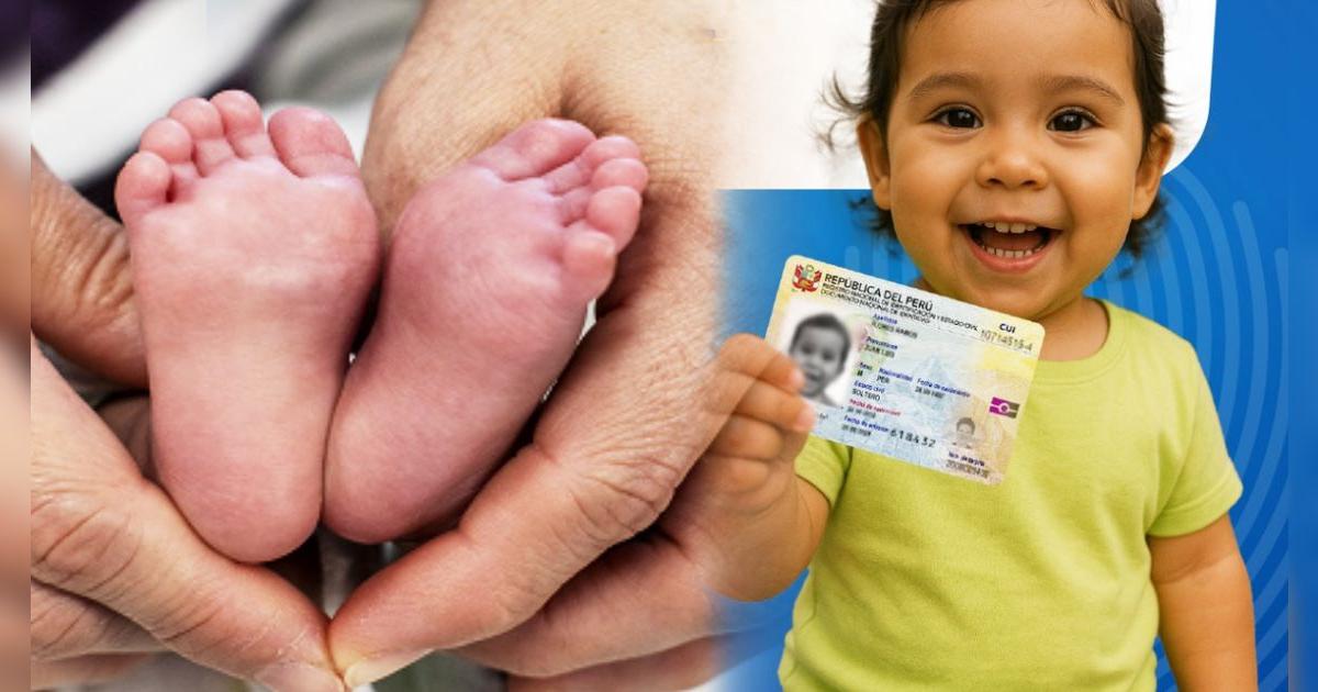 Reniec lanza campaña gratuita para tramitar el DNI de un bebé recién nacido: fecha, requisitos y más