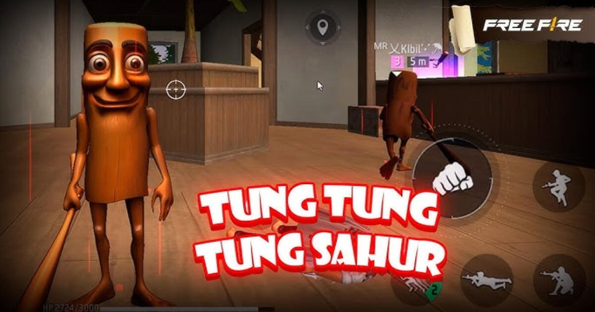 Cómo conseguir la skin de Tung Tung Sahur en Free Fire rápido y fácil