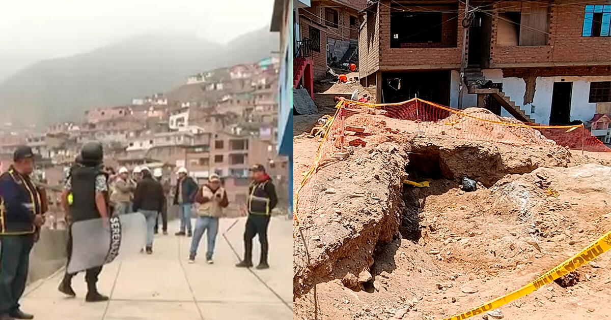 Municipalidad de Comas toma drástica medida por obra de mejoramiento de vías y vecinos se ven duramente afectados