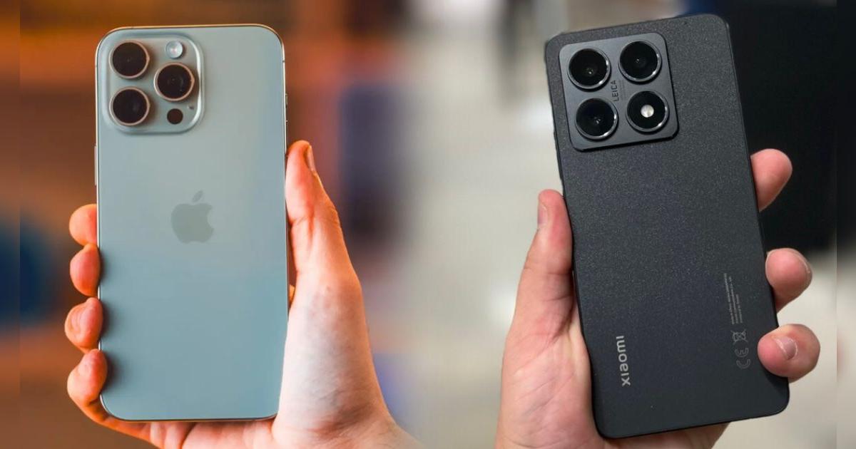 El iPhone 15 Pro Max tiene video 4K insuperable y el Xiaomi 14T Pro una pantalla sinigual: ¿Cuál debo comprar?