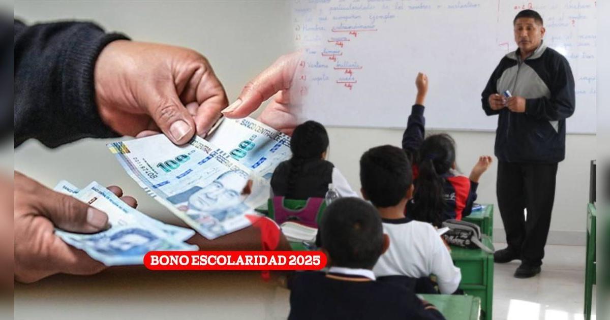 Bono Escolaridad en Perú: estos son los requisitos que debes cumplir para acceder al pago en junio 2025