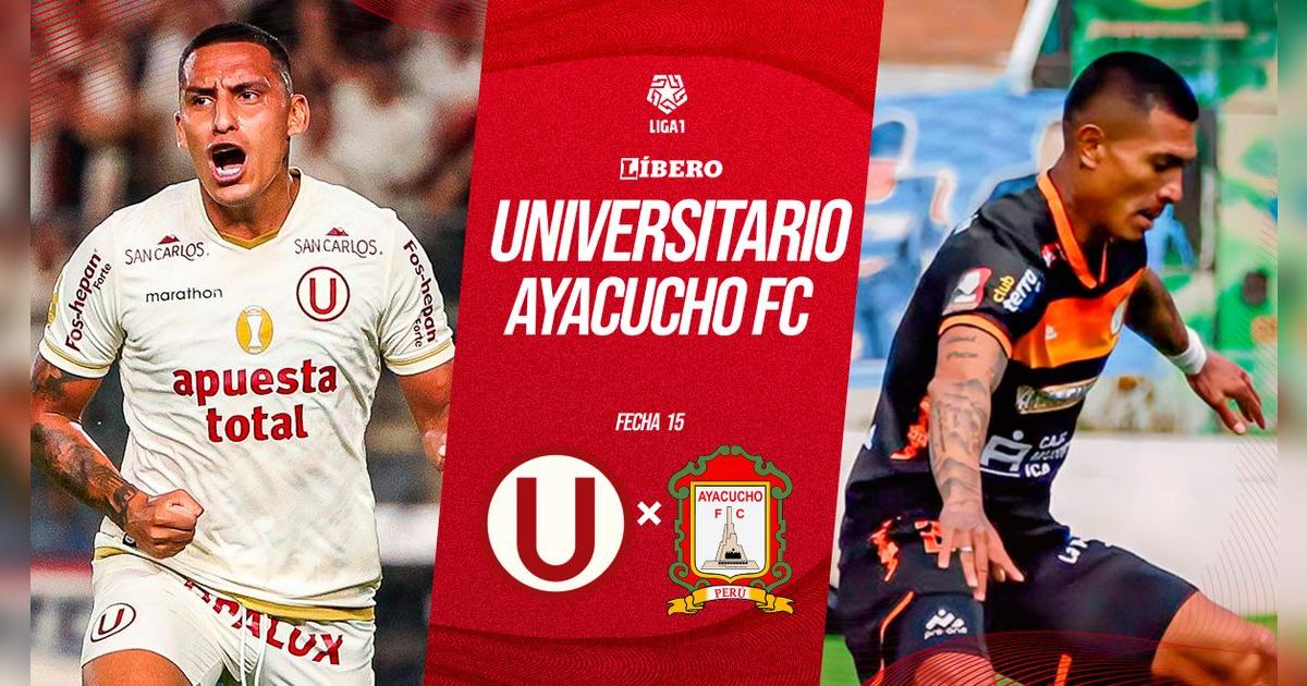 Universitario vs Ayacucho FC EN VIVO: cuándo juega, horario pronóstico y dónde ver Liga 1