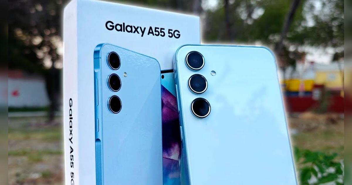 Este Samsung Galaxy A55 es el gama media más potente que llega con 256GB y buena cámara de 50MP