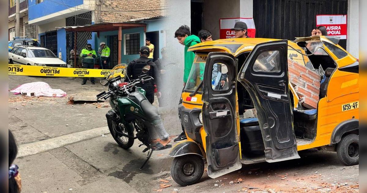 Sismo en Callao cobró víctima: hombre de 37 años falleció tras caerle bloque de ladrillos
