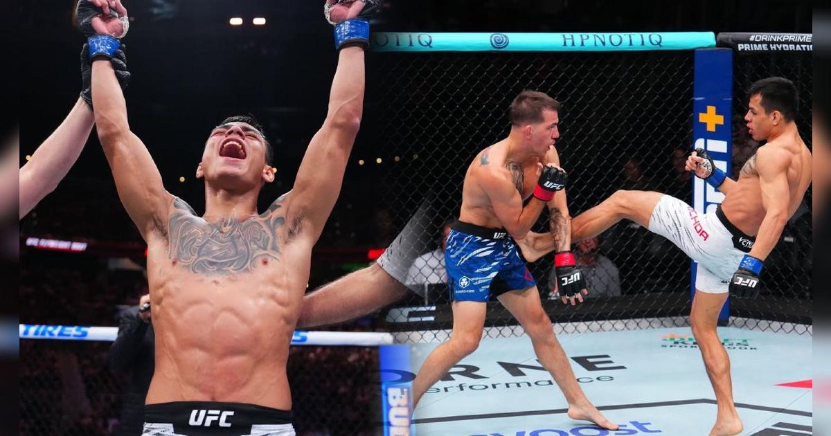El peruano que fue ovacionado en Estados Unidos por un nocaut en el UFC Atlanta