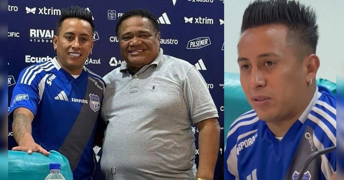 Emelec sorprende con nuevo mensaje tras presentar a Christian Cueva como su flamante refuerzo