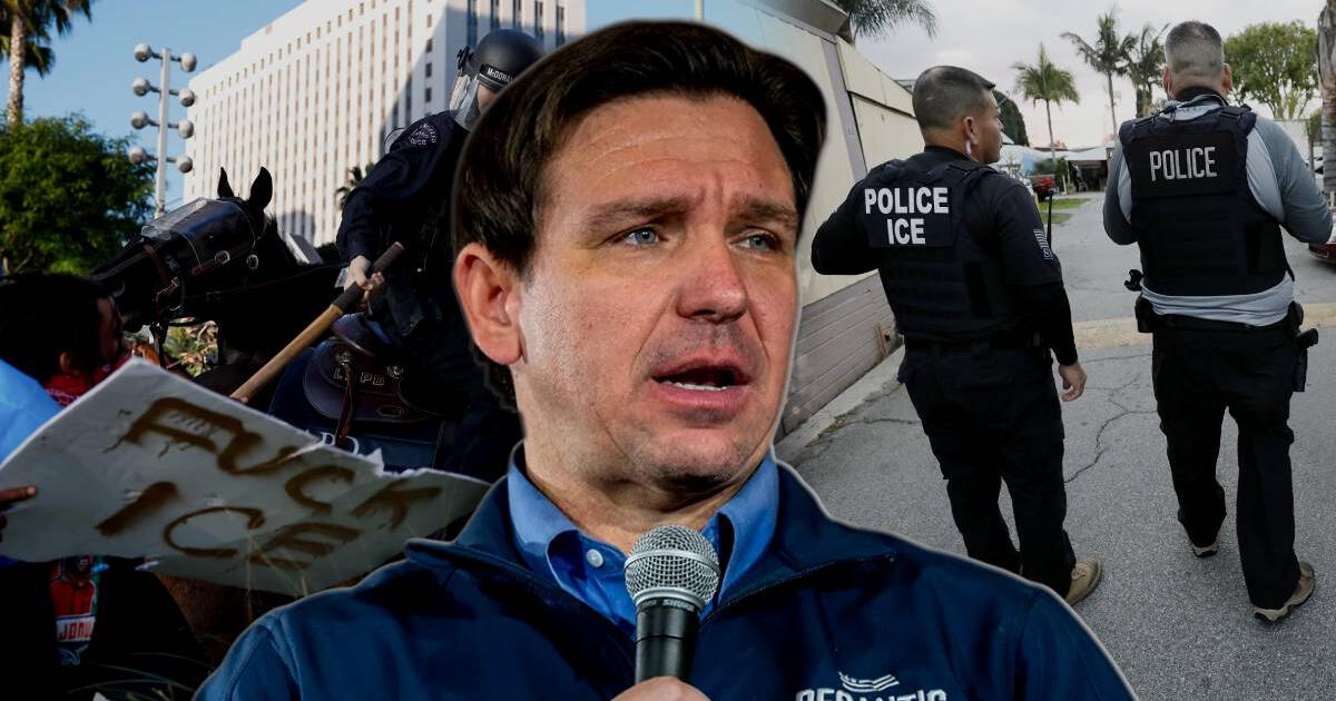 Ron DeSantis lo respalda: nuevo programa protegerá a los agentes de ICE de inmigrantes que realicen esta acción