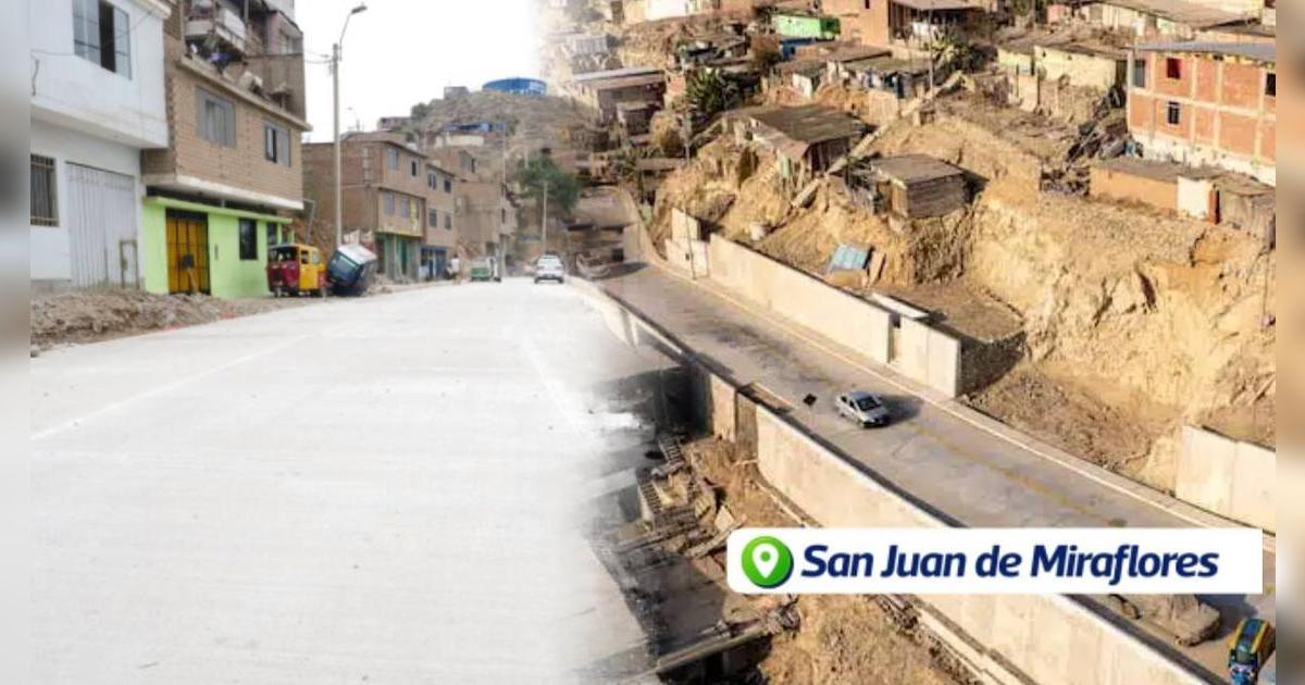 Municipalidad de San Juan de Miraflores anuncia buena noticia: Importante avenida será inaugurada con nuevas pistas y veredas