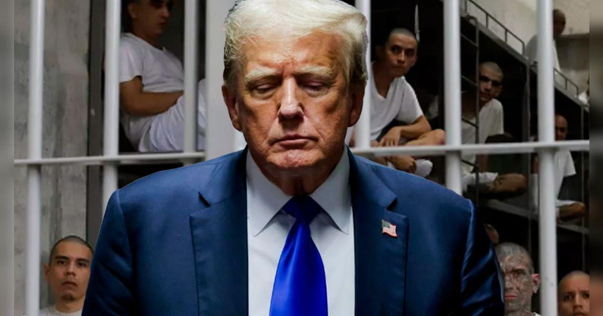 Insólito: revelan que Trump sabía que inmigrantes enviados a esta megacárcel no tenían condena