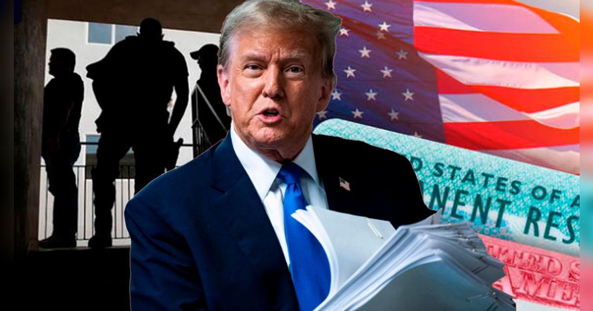 Atención, inmigrantes: Trump arrestará a los que tengan orden de deportación y pidan Green Card