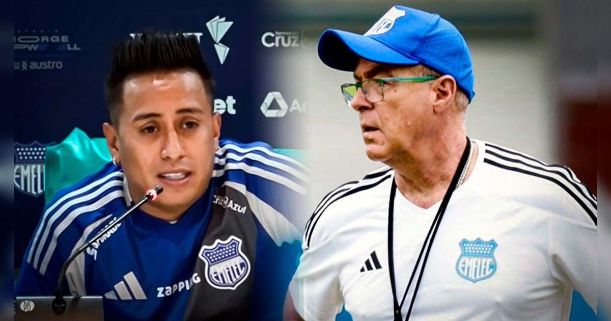 DT de Emelec hace contundente calificativo sobre la llegada de Cueva: 