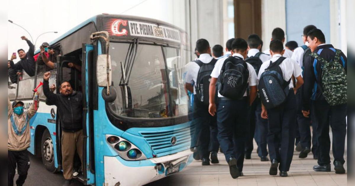 ¿Habrá clases este 18 de junio por el paro de transportistas? Minedu emitió COMUNICADO
