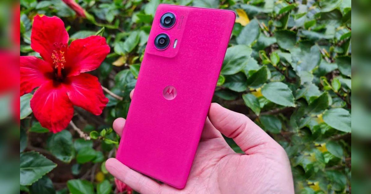 Motorola rompió el molde con este teléfono poderoso y barato: 512GB, chip Snapdragon, pantalla de 144Hz y es acuático