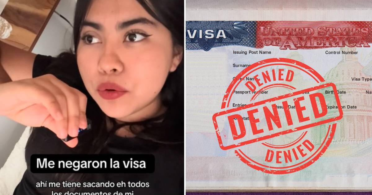 Latina cuenta que con SOLO DOS preguntas le rechazaron la VISA para EE. UU.: 