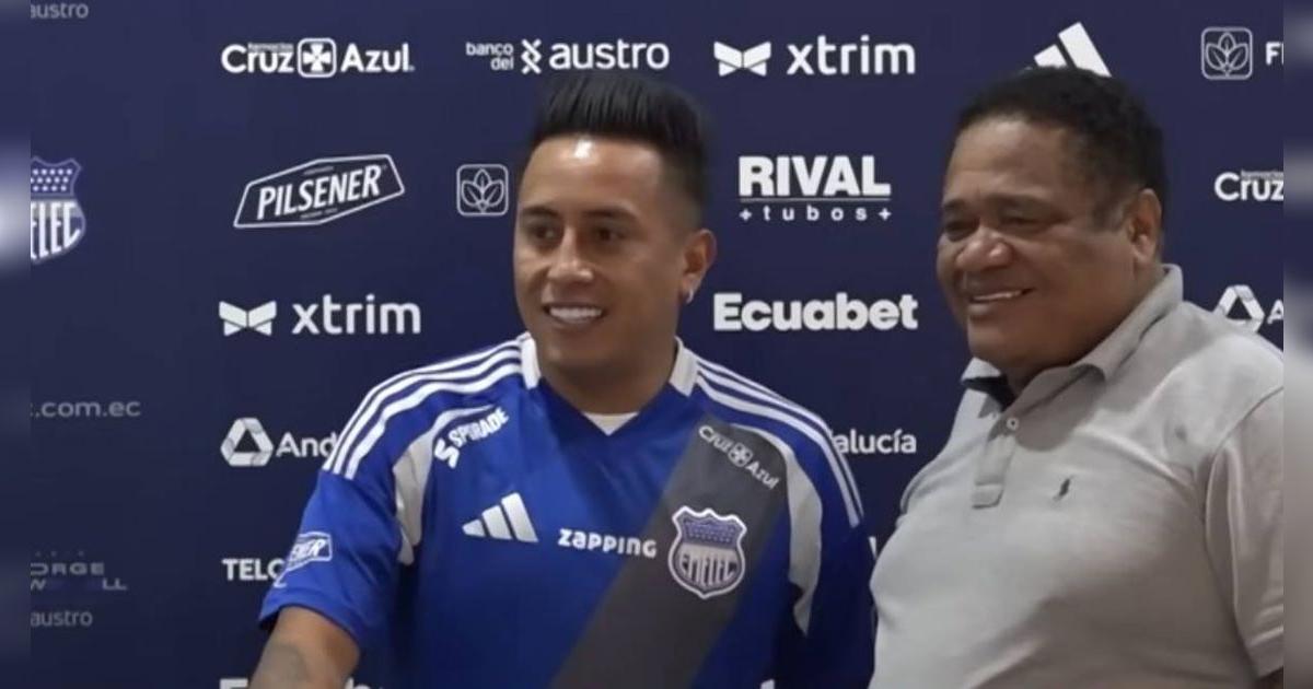 Christian Cueva dejó potente mensaje durante su presentación en Emelec: 
