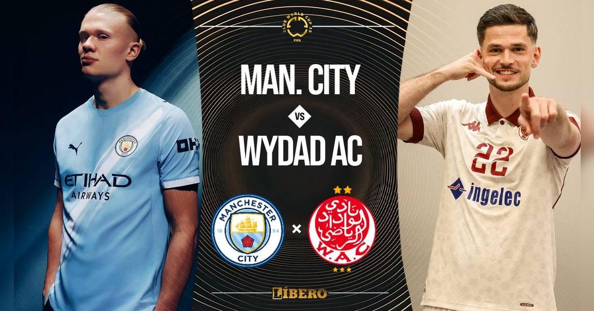 ¿A qué hora juega Manchester City vs Wydad Casablanca y dónde ver partido del Mundial de Clubes?