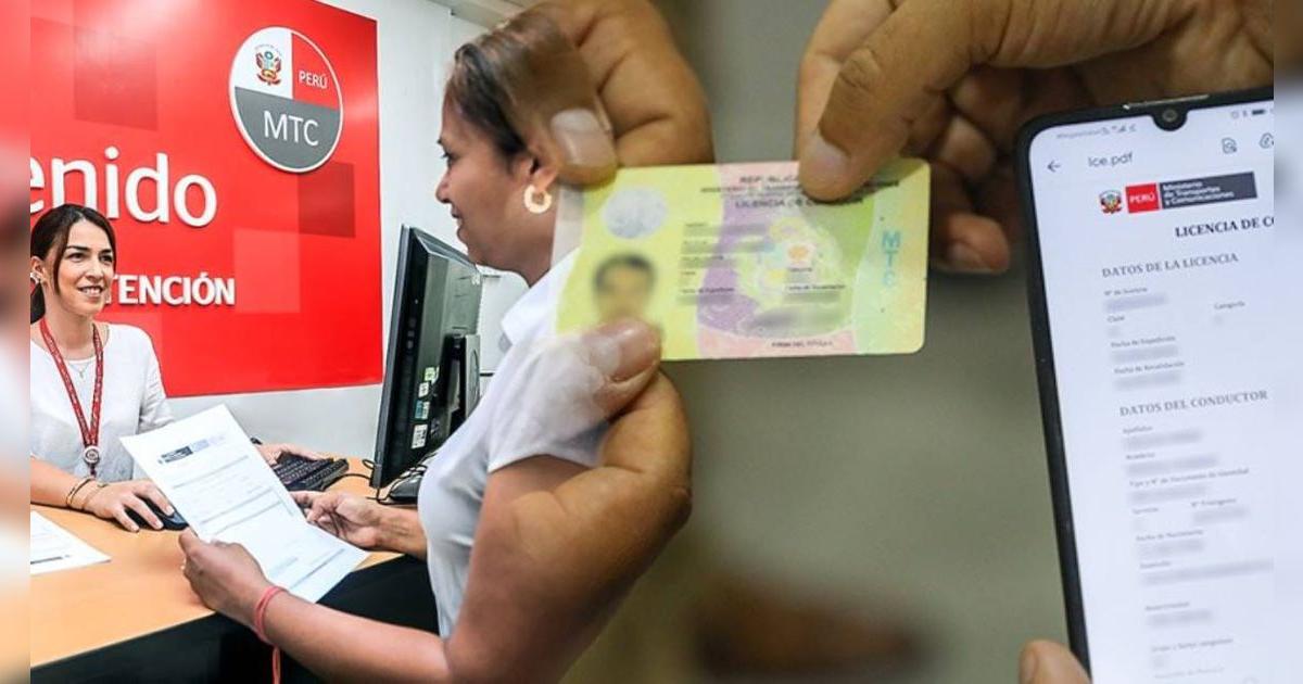 Así podrás verificar si tu licencia de conducir se encuentra registrada en el MTC: sigue la GUÍA