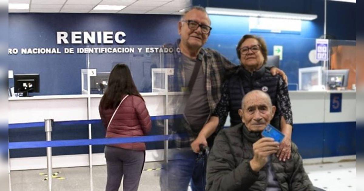 Este es el importante beneficio que ofrece RENIEC para los adultos mayores de 60 años