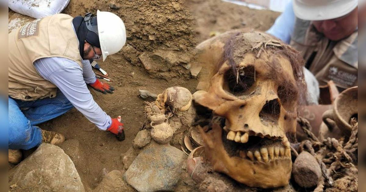 Confirman hallazgo en Puente Piedra: encuentran momia de más de mil años de antigüedad cuando instalaban gas