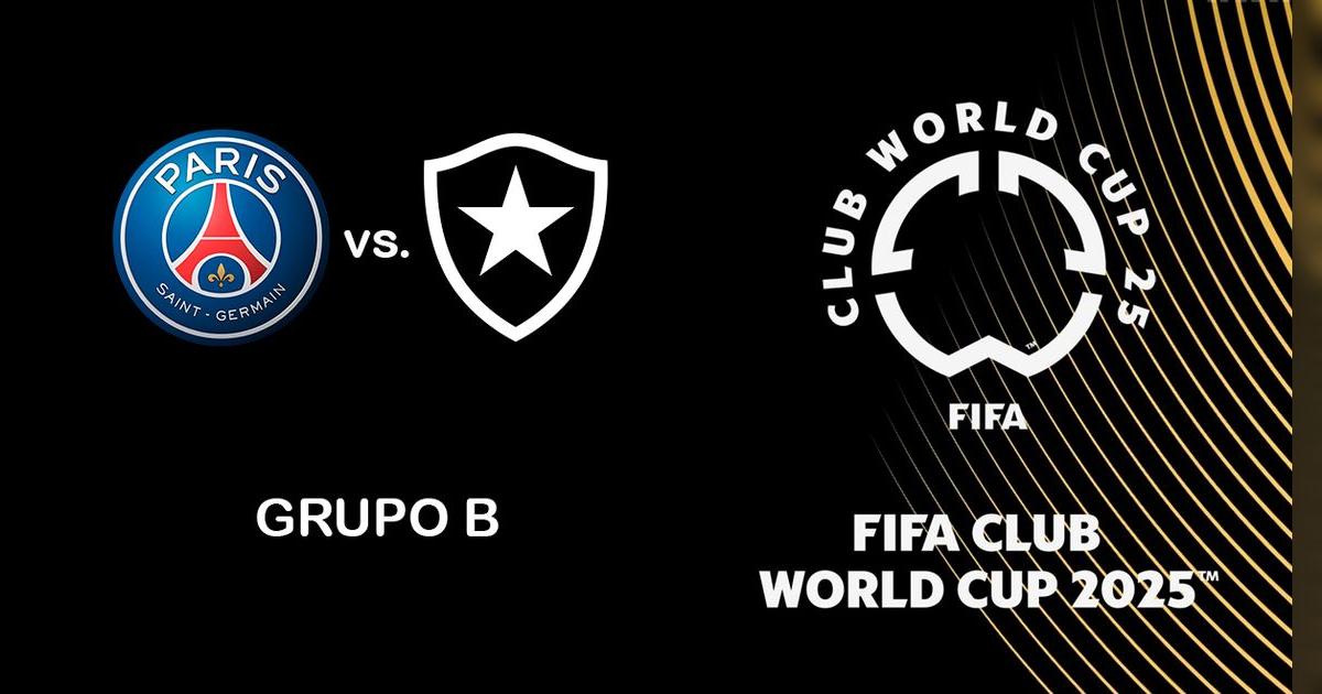 Hora del partido PSG vs. Botafogo EN VIVO y en qué canal van a pasar