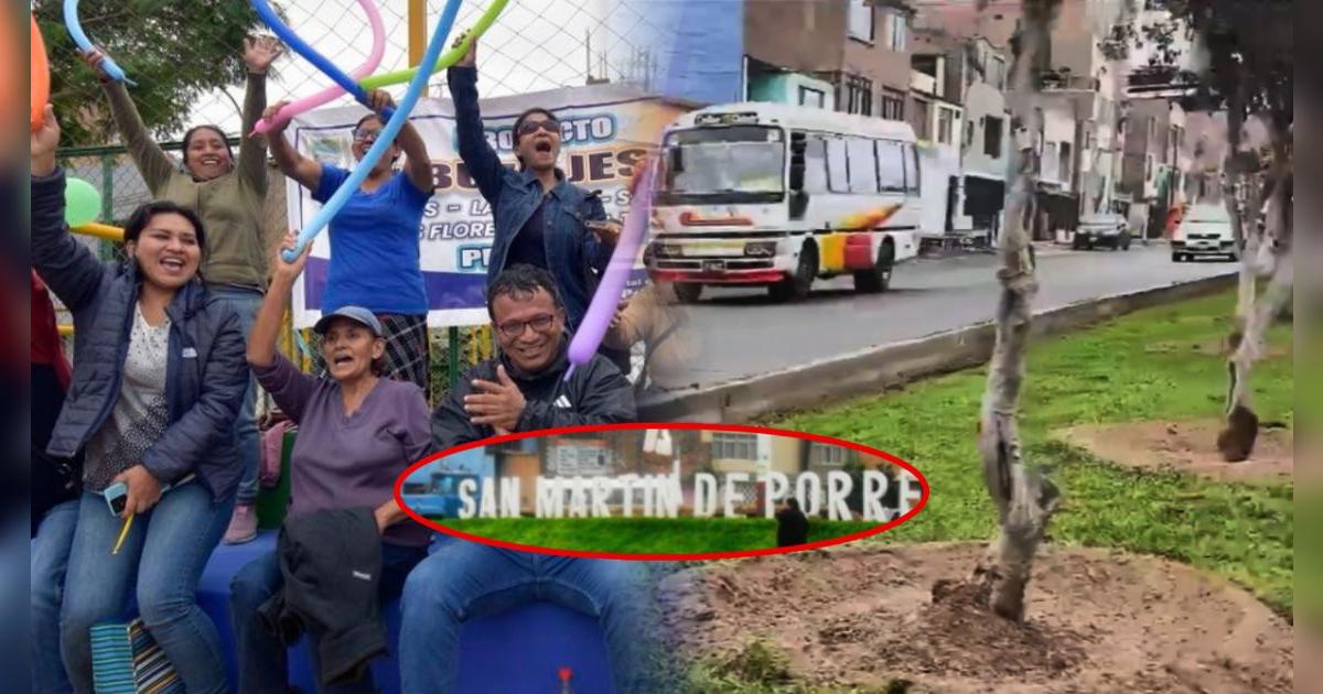 Vecinos de San Martín de Porres recibieron estupenda noticia: se remodeló importante avenida que estuvo en abandono