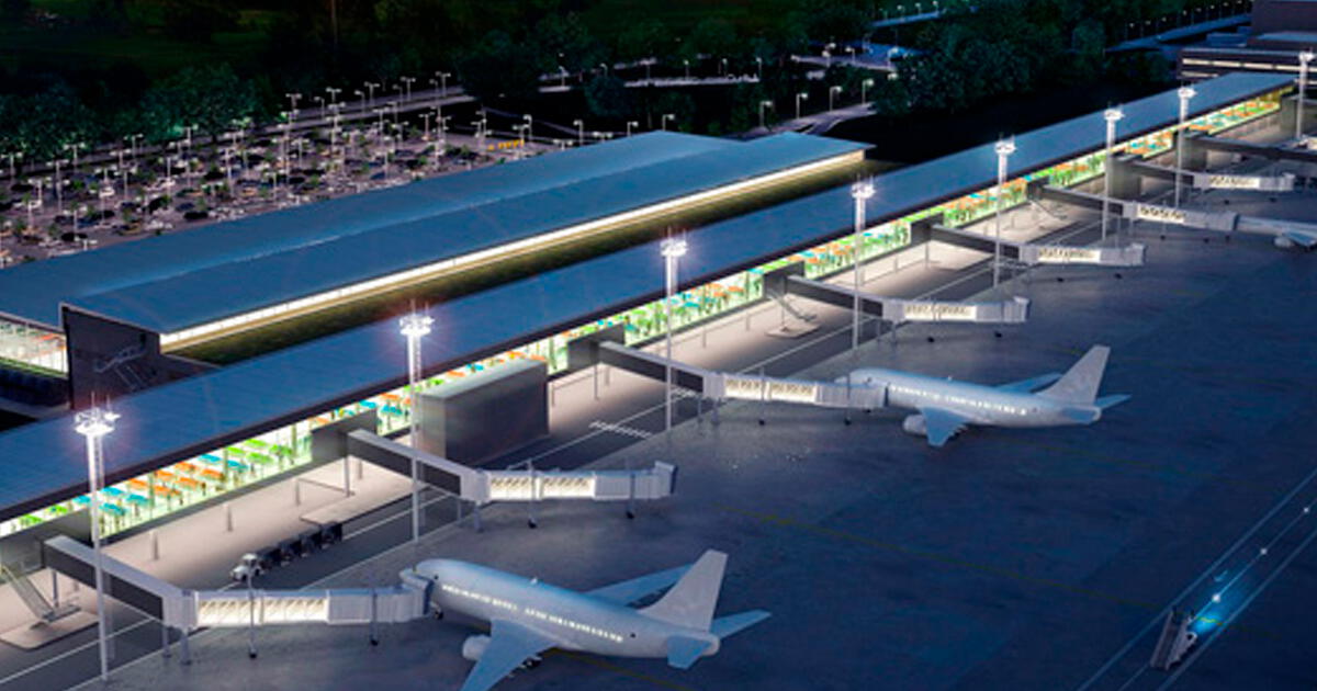 El segundo aeropuerto más grande del Perú y un avance del 33%: contará con zonas comerciales, torre de control y áreas de migraciones