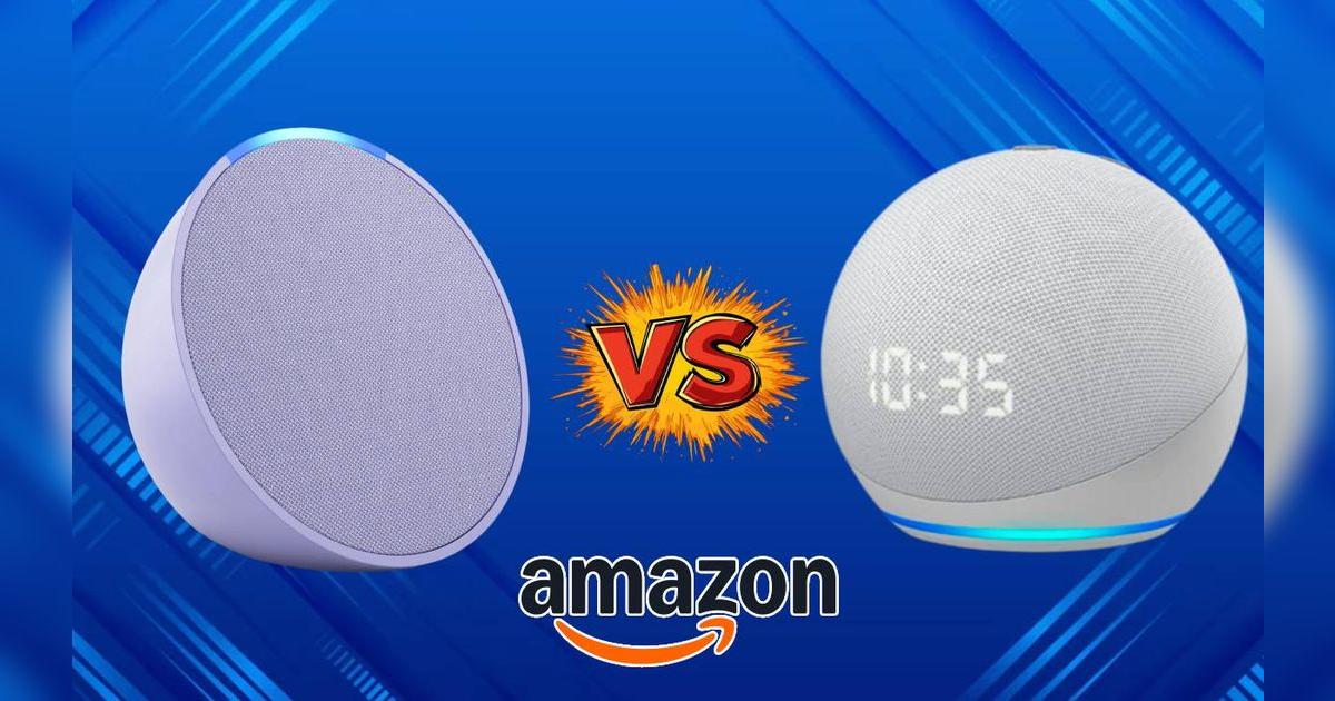 Echo Dot vs. Echo Pop: ¿cuál de estos equipos Amazon con 'Alexa' me conviene comprar?