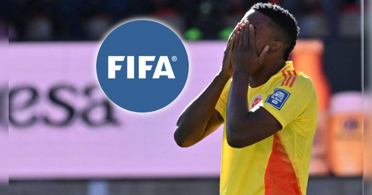 FIFA le quitó puntos a Colombia tras partido ante Perú y tiene nuevo puesto en la tabla Conmebol