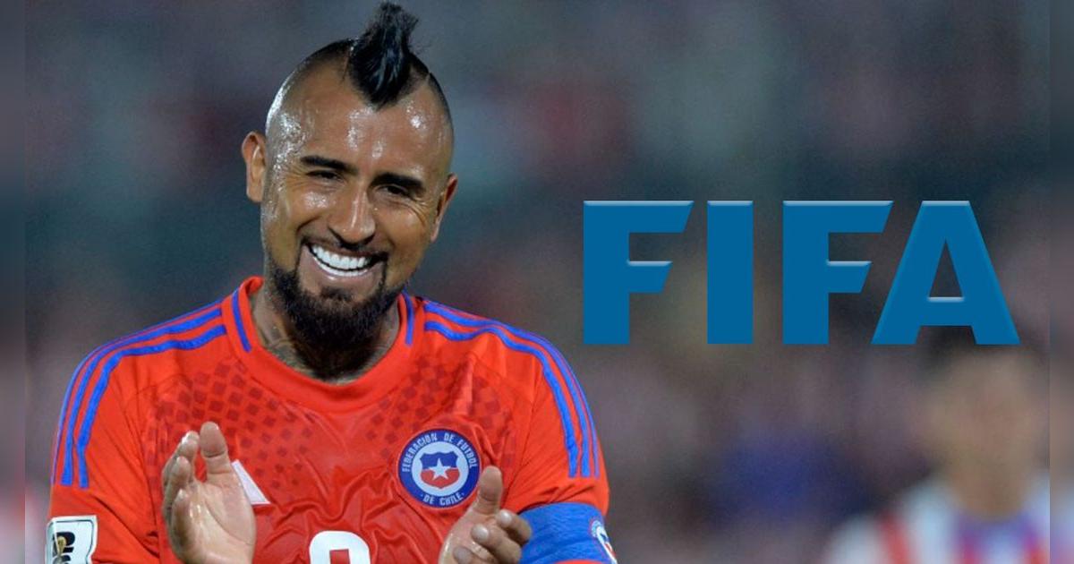 FIFA anunció a Chile en el Mundial y Arturo Vidal lo celebró por todo lo alto
