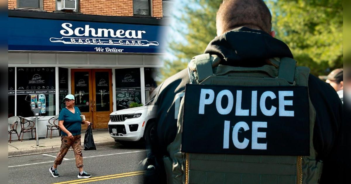 Pánico en tienda de bagels en EE. UU.: reportan ARRESTO de gerente en Long Island, a manos de ICE