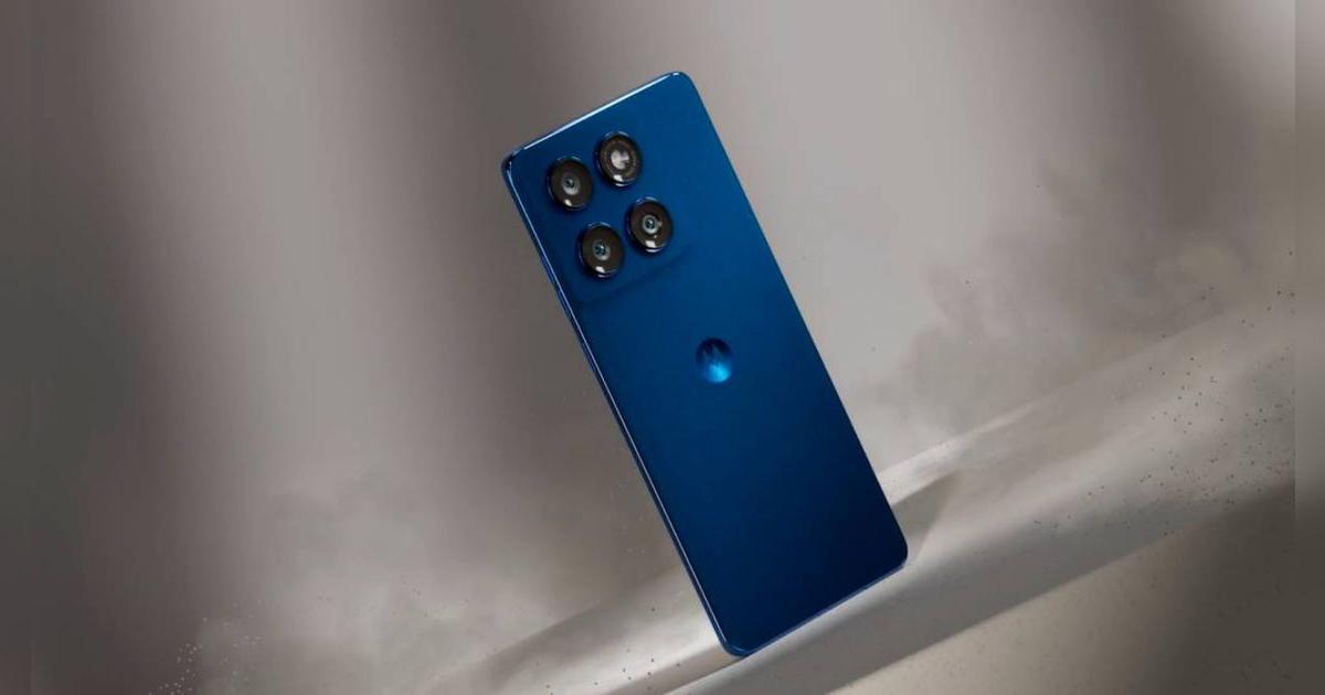 Este Motorola no solo carga en 8 minutos: es acuático, tiene 512GB, triple cámara 4Ky potencia GAMER