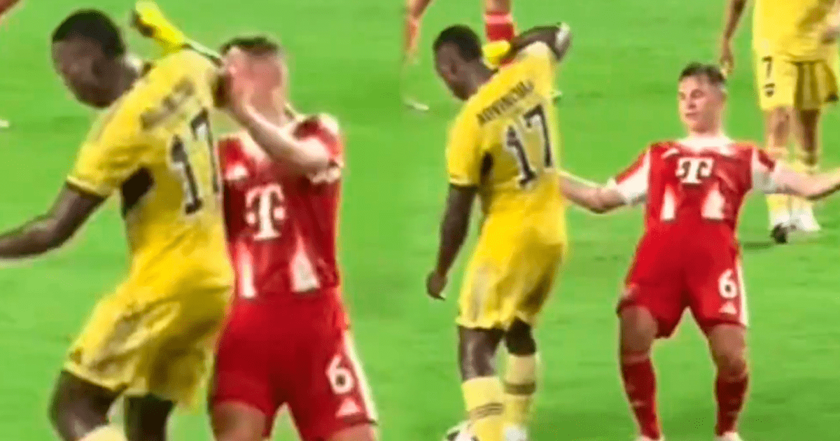 ¡Con codazo incluido! Filtran fuerte cruce de Advíncula con Joshua Kimmich en la derrota de Boca