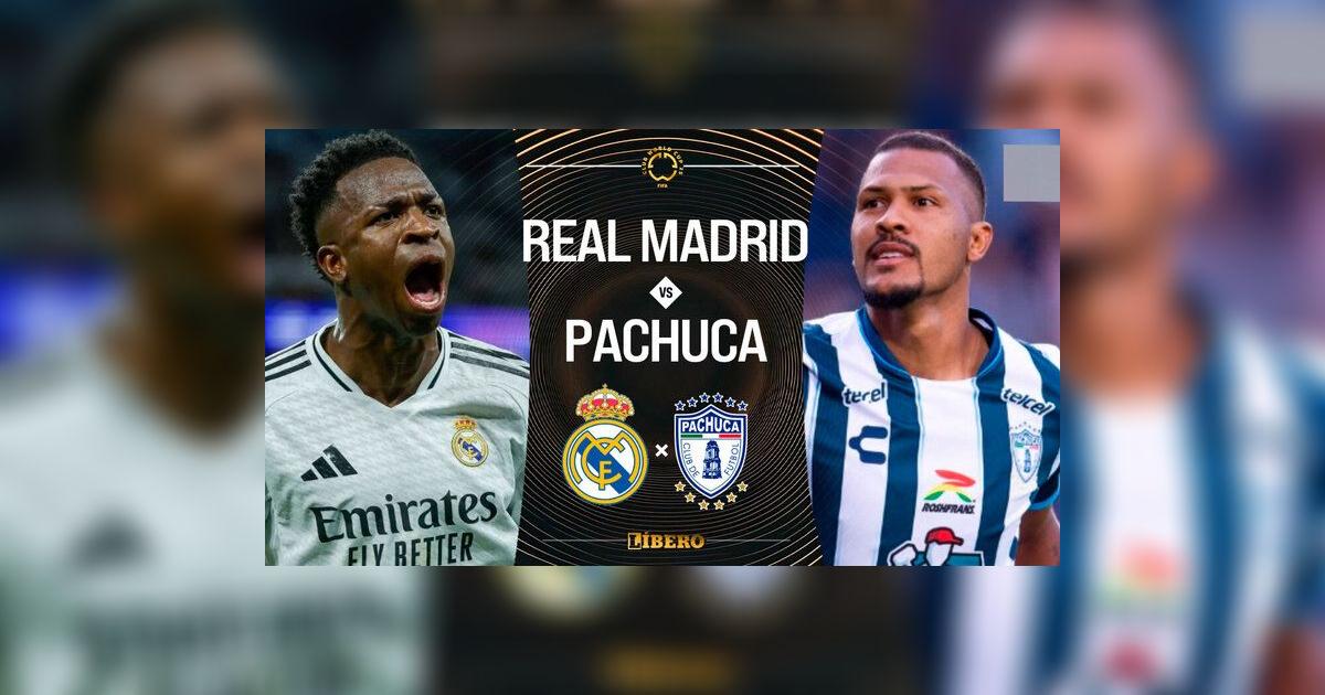 Real Madrid vs Pachuca EN VIVO por Mundial de Clubes: a qué hora juega, alineaciones y dónde ver
