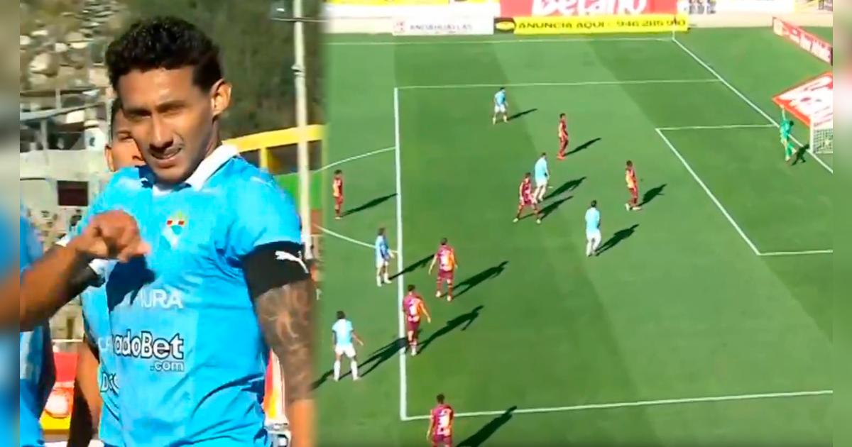 ¡Al ángulo! Christofer Gonzales anotó un golazo desde fuera del área para el 1-0 de Cristal