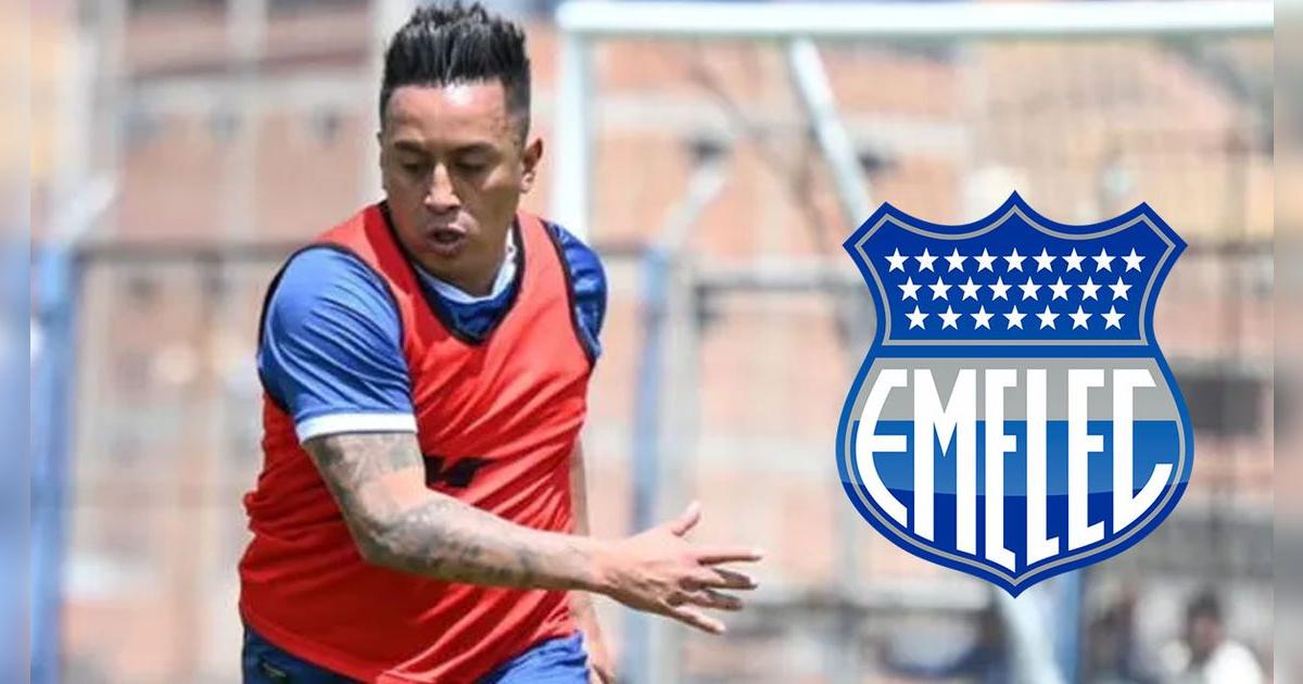Con Christian Cueva titular: El imponente once de Emelec para ganar partido al Delfín