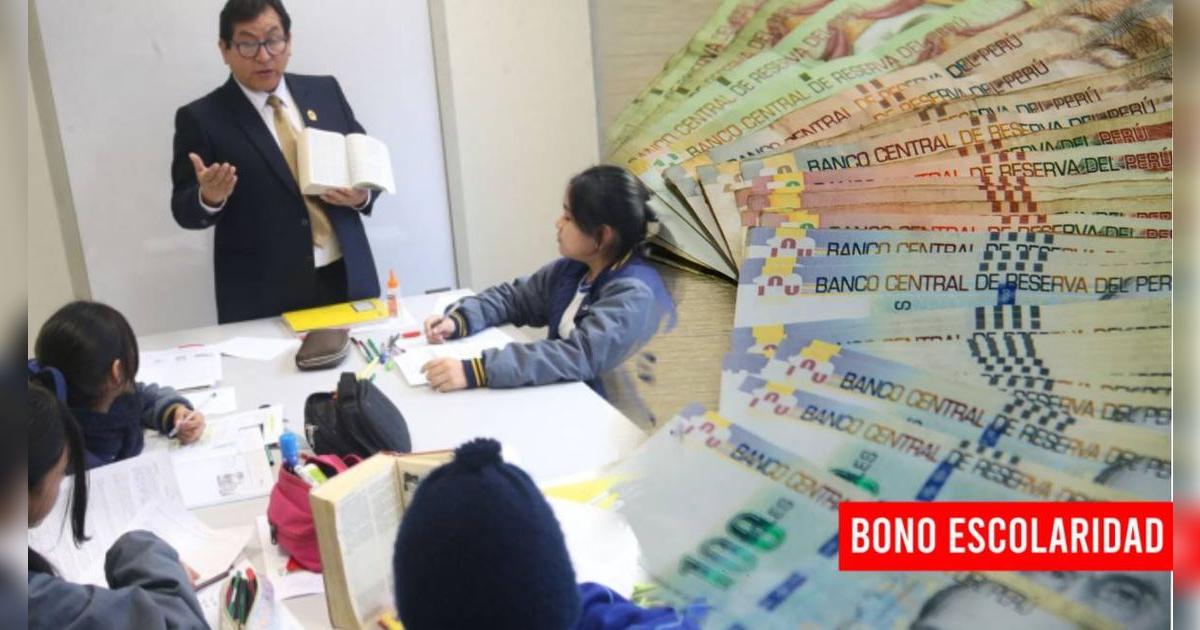 Bono por escolaridad de S/400 en junio: estos son los requisitos que debes cumplir para cobrar