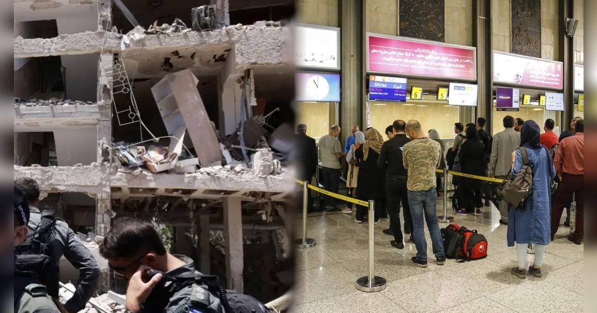 Bombardeo de Estados Unidos en Irán genera desvíos de los vuelos: norteamericanos buscan salir de Medio Oriente