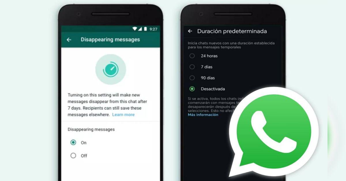 Qué es el 'Modo efímero' en WhatsApp, para qué sirve y cómo se activa en Android