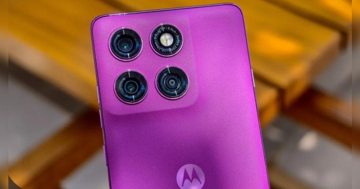 No dejarás de usarlo: este Motorola tiene batería de 6,000mAh, pantalla 120Hz, 12GB RAM y no se malogra con el agua