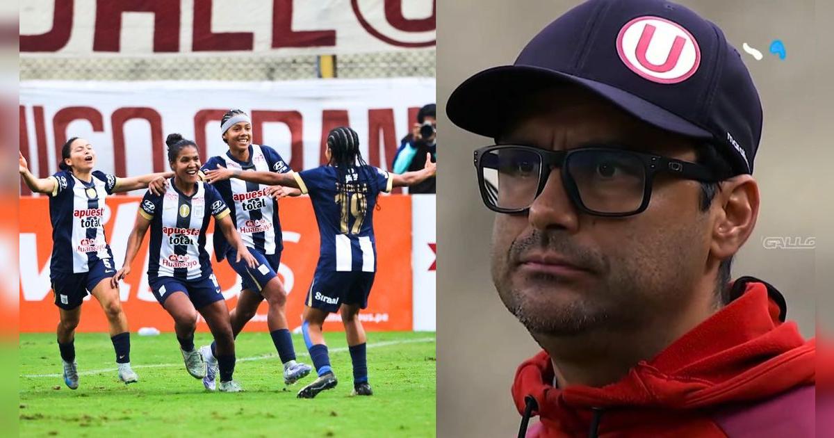 La sorpresiva reacción del DT de Universitario con sus jugadoras tras perder la final ante Alianza