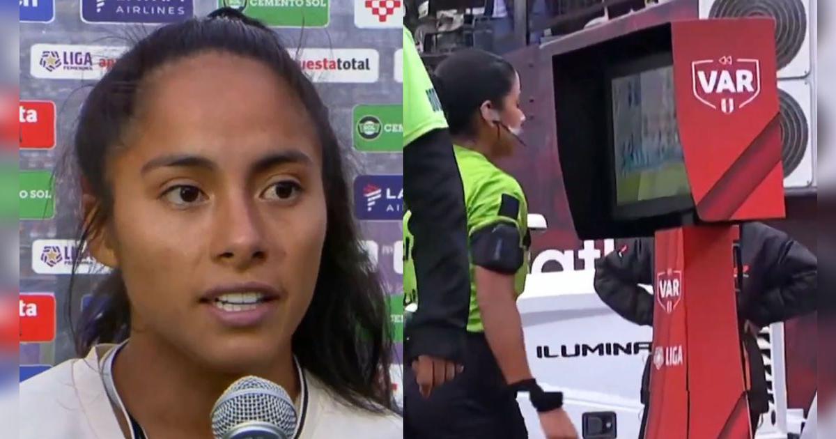 Xioczana Canales dejó firme mensaje sobre el uso del VAR en la final ante Alianza: 