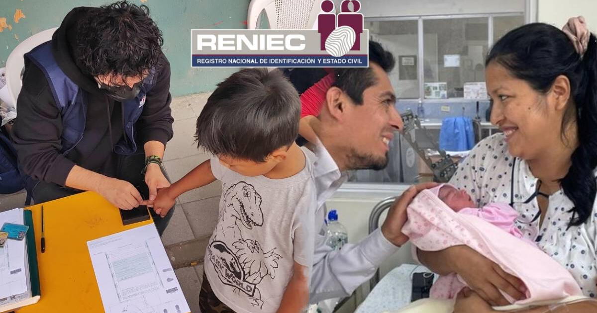 ¡Atención, familias peruanas! Niños nacidos entre el 2021 y 2025 pueden acceder a este beneficio de RENIEC