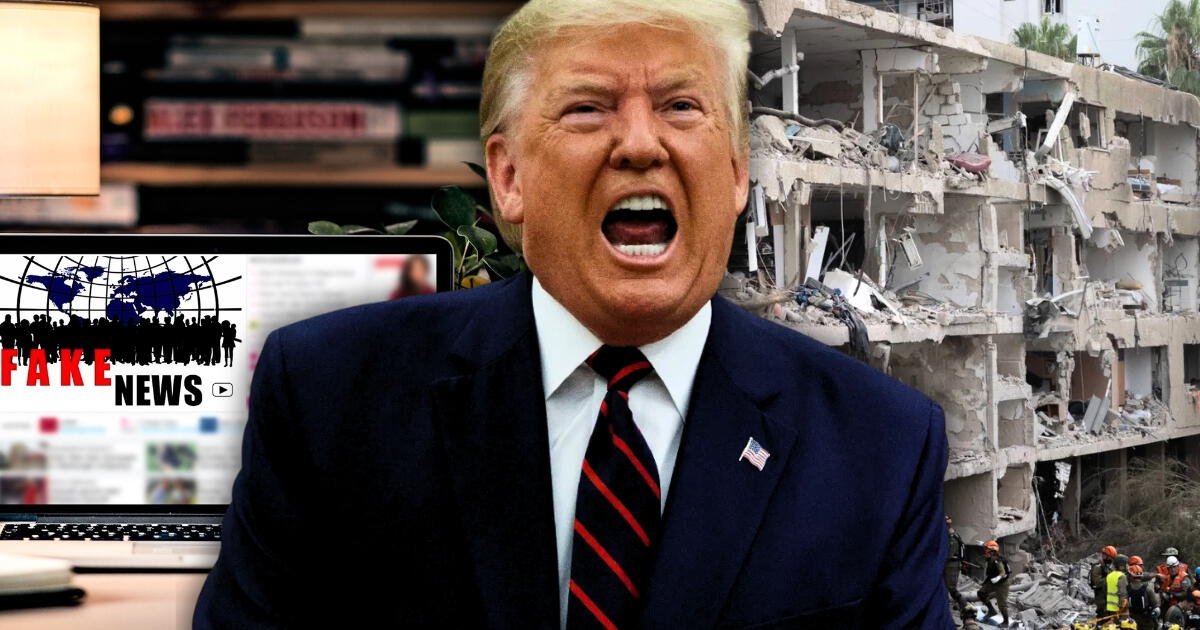 Donald Trump arremete contra medios de comunicación por supuestas 