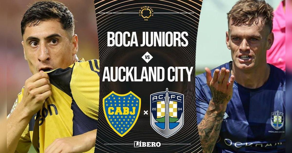 Boca Juniors vs. Auckland City EN VIVO: A qué hora juegan y dónde ver Mundial de Clubes