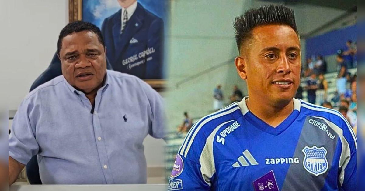 Presidente de Emelec, Jorge Guzmán, estalló tras debut de Christian Cueva: 
